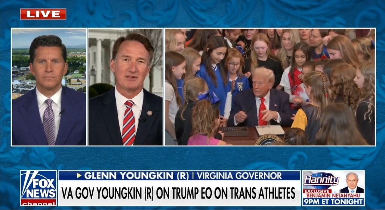 Gov Youngkin: Trump Is Saving Women's Sports