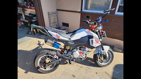 Honda grom 212cc review!!