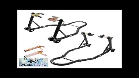 VEVOR Motorcycle Stand Lift 850lbs Front Rear Combo Stand Lift Stand Front Review