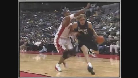 Dirk Nowitzki 40 Points @ Hawks, 2001-02.