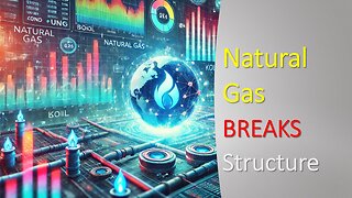 Natural Gas BREAKS STRUCTURE