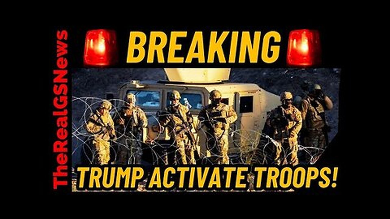 EMERGENCY LOCKDOWN - Donald Deploy SOLDIERS At Mexico BORDER