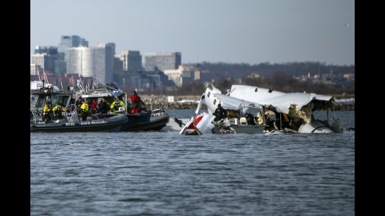 Over 40 bodies recovered from wreckage of plane crash that killed 67 near Washington DC