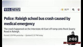 Medical Emergency! Not another bus crash.....