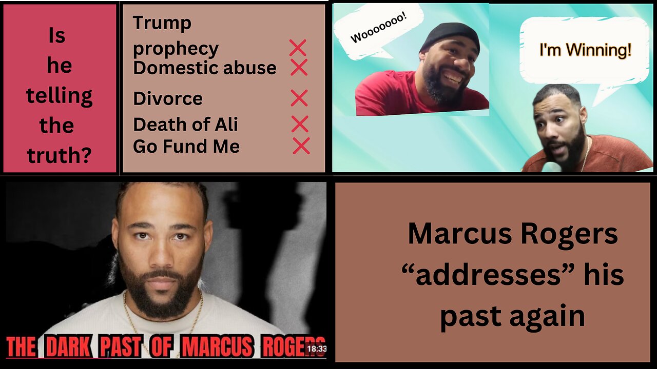 Marcus Rogers "addresses his past", lies about everything