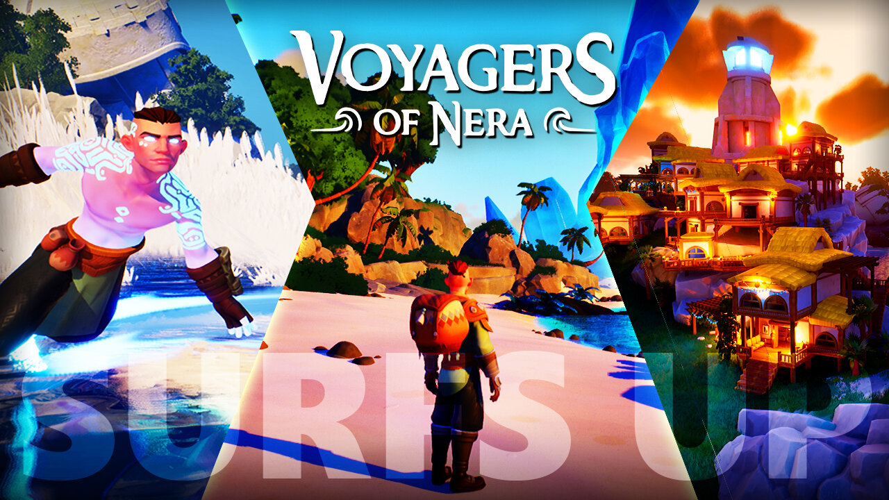 This NEW Sea SURFING Survival Has Me Hooked! | VOYAGERS OF NERA