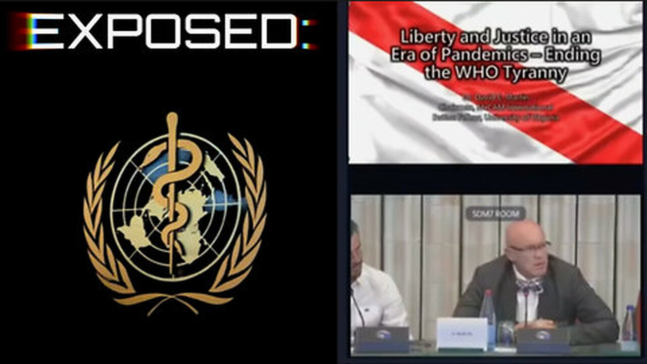 Exposed- The Criminal W.H.O Now Proved Covid is A Bioweapon