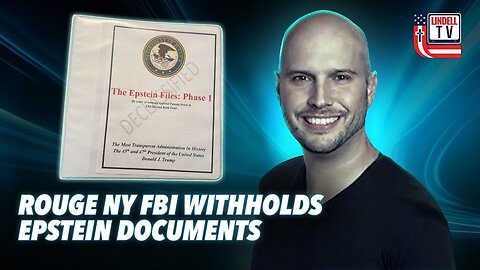 Rouge NY FBI Withholds Epstein Documents, The Keys to a Health Next Generation