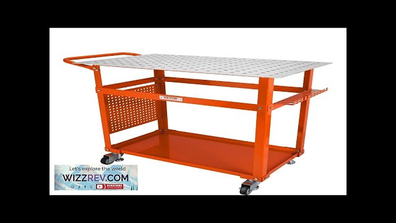 VEVOR Welding Table 36 x 24-inch 600LBS Load Capacity Steel Welding Workbench Review