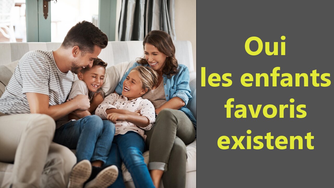 les parent ont bel et bien un enfant préféré (étude)