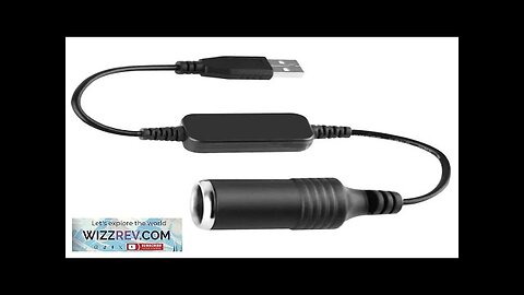 5V 2A USB To 12V Car Connection Cable Socket USB Male Review