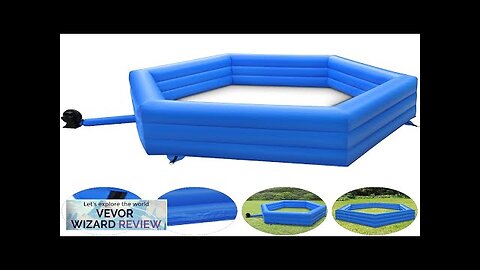 VEVOR Gaga Ball Pit Inflatable 20 ft Gagaball Court with Electric Air Review