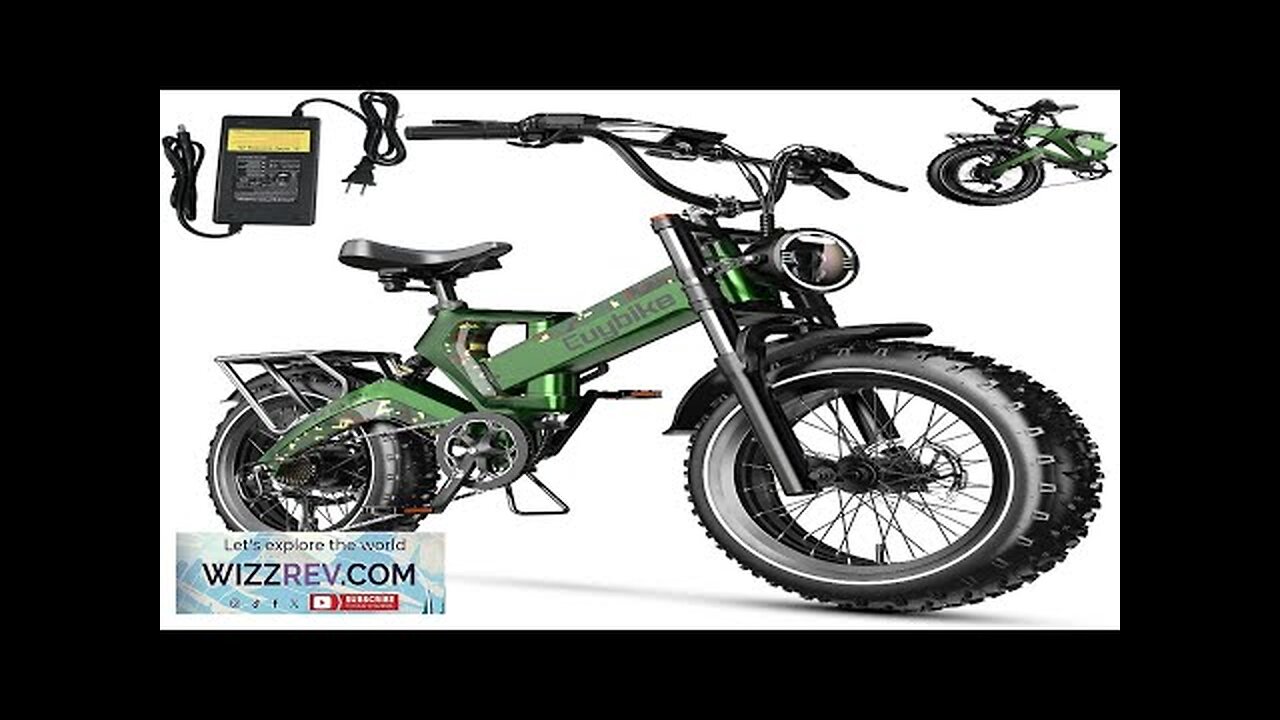 Folding Electric Bike for Adults1500W Motor(Peak 2000W)35MPH 100Mile48V 25Ah Battery20 Review