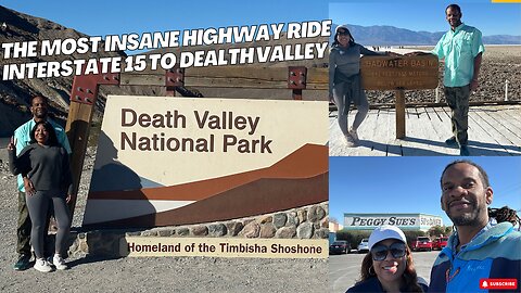 Fred&Joy's Journey On The Most Interesting Highway In America (I-15) to Death Valley NP Travel Vlog