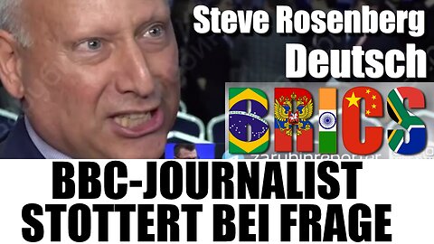 BBC-Journalist weicht der kritischen Frage eines russischen Journalisten geschickt aus | BRICS 2024