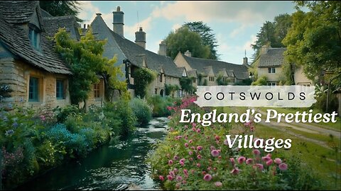 Cotswolds Most Beautiful Villages In Countryside England Walking Tour