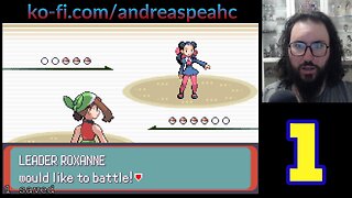 Let's Play! Pokémon Emerald Legacy part 1 Roxanne the Rockin' Whiz