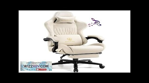 Computer Chair with Footrest and Bluetooth Speakers High Back Ergonomic Gaming Chair Review