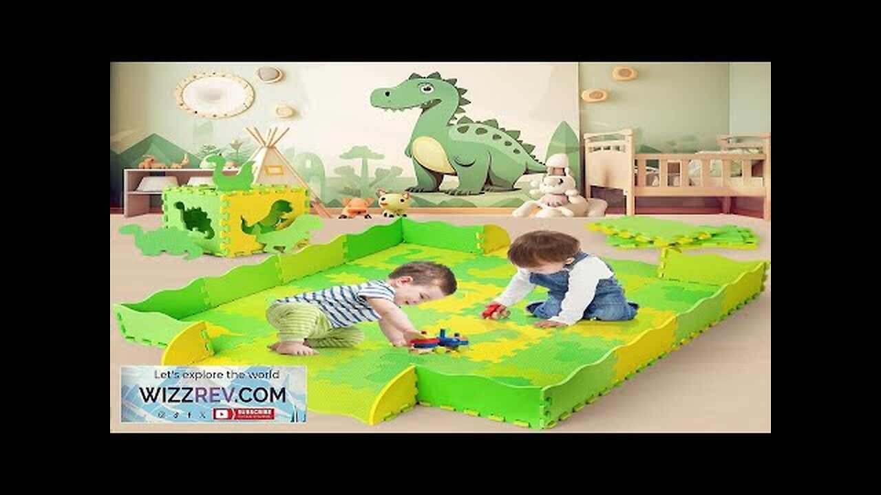 56" X 56" EVA Foam Baby Play Mat Tiles Foam Puzzle Floor Review