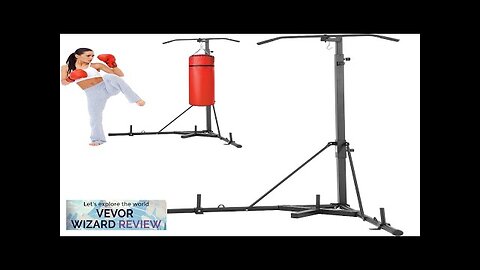 VEVOR 2 in 1 Punching Bag Stand Steel Heavy Duty Workout Equipment Review