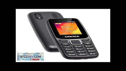 UNIWA E1805 Mini 2G GSM 1.8 Inch Dual SIM Card Dual Standby Review