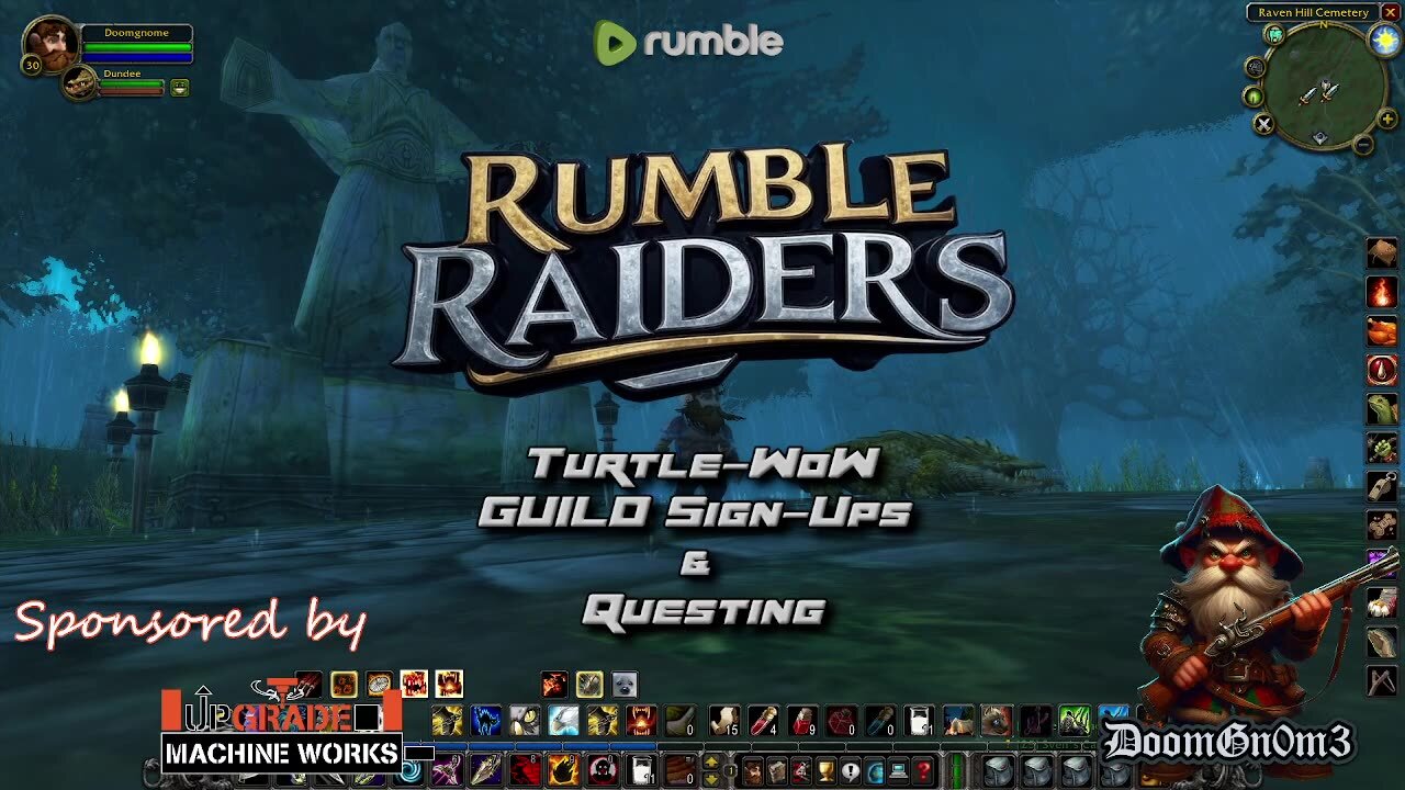 Adventures with DoomGnome: T-WoW Guild Sign-Ups & Questing Day 2