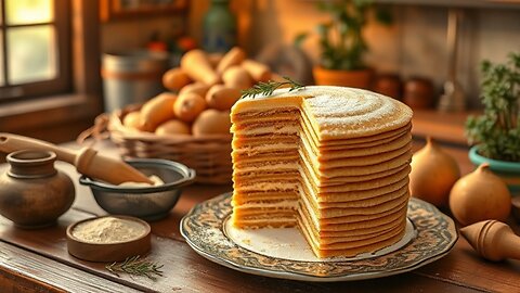 Autumn Yam Abundance: From Powder to Delicious Thousand-Layer Cake 🍂🍰