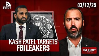 Kash Patel CHARGES Corrupt Official & Trump GUTS Top Agency | I'm Right with Jesse Kelly (3-12-25)