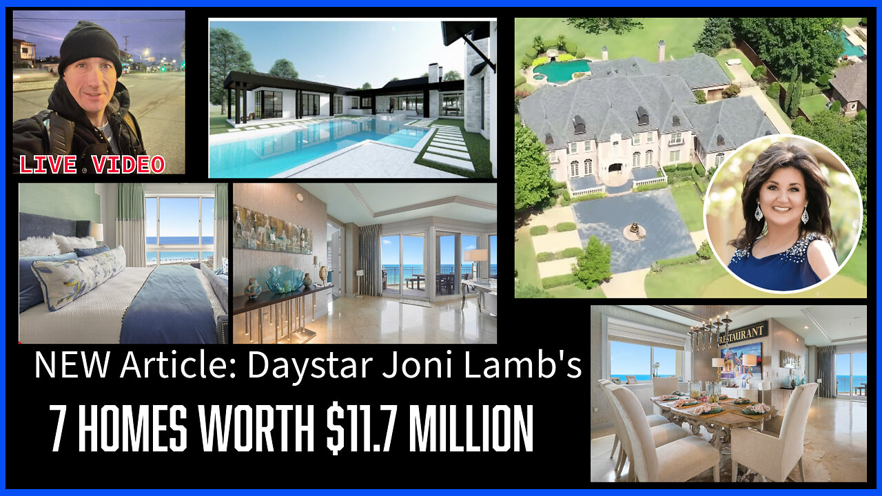 Daystar TV President Joni Lamb Owns 7 Homes Worth $11.7 Million The Parable of the Rich Fool-