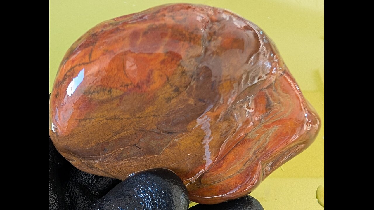 Beautiful river bed brecciated jasper!