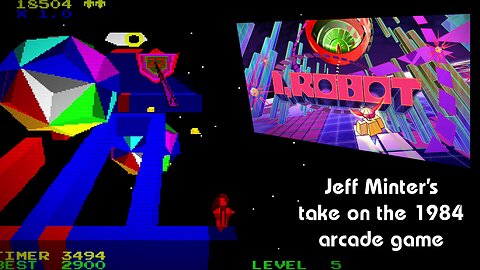 Atari Reboots I,Robot With Jeff Minter