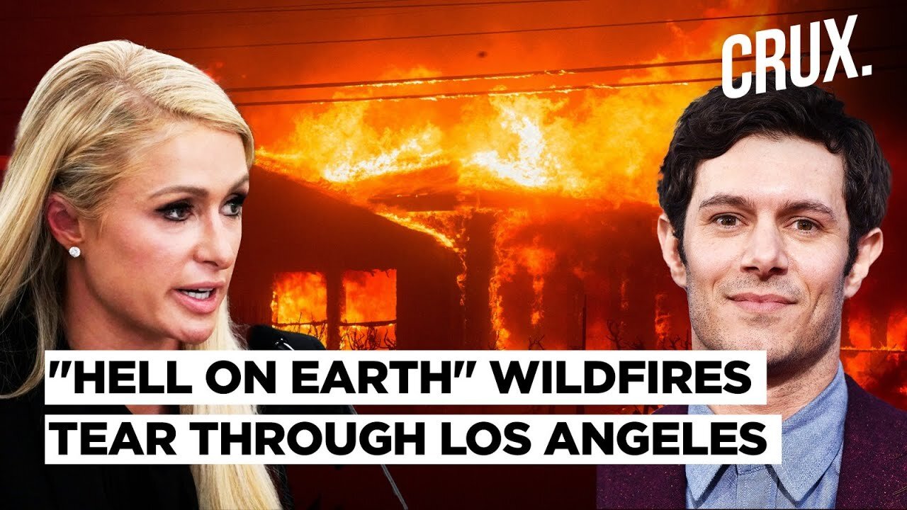 Five Fires Rage In California, Palisades Turns To 'Ash', Celebs Lose Homes As Hollywood Hills Burn