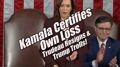 Kamala Certifies Own Loss. Trudeau Resigns. Sabrina Whitehorse LIVE. B2T Show, Jan 6, 2025