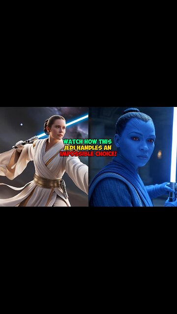 Watch How This Jedi Handles An Impossible Choice!