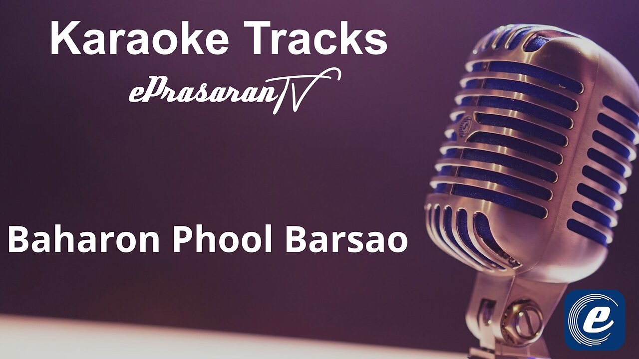 Baharon Phool Barsao Karaoke Hindi