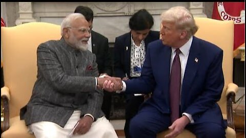 President Trump meets with Indian Prime Minister Modi [Full]