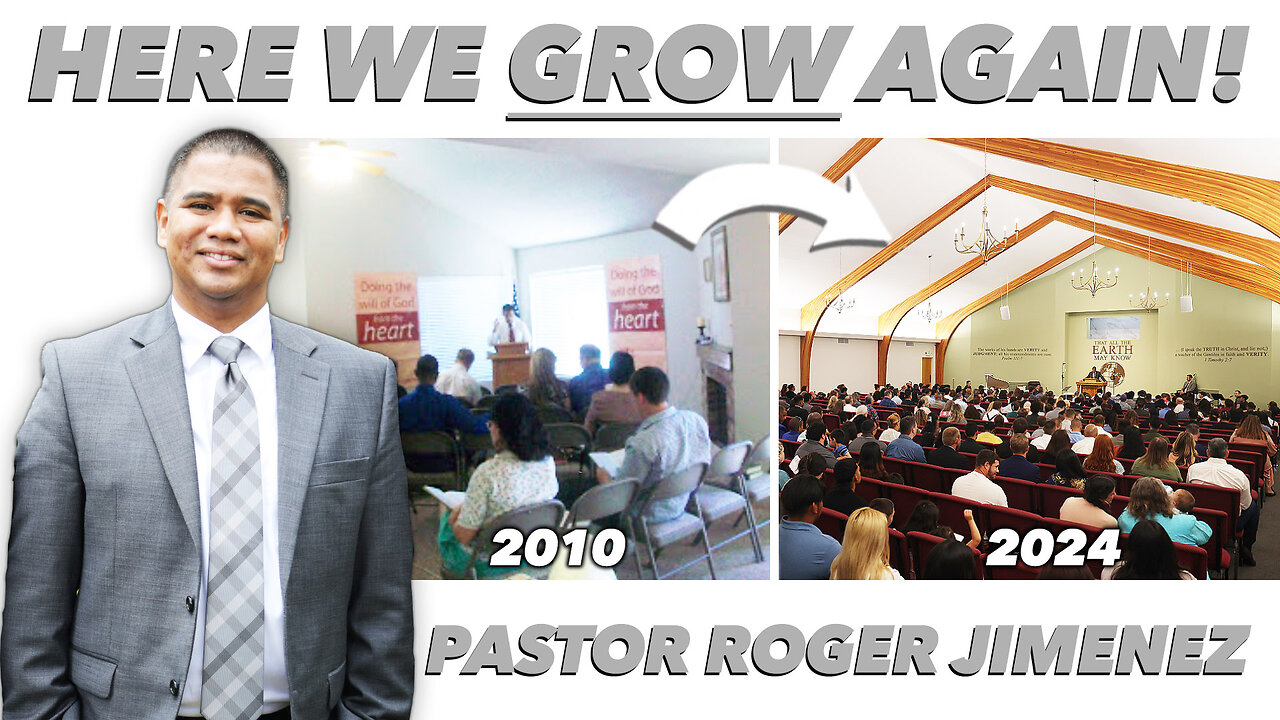 Here We Grow Again! | Pastor Roger Jimenez