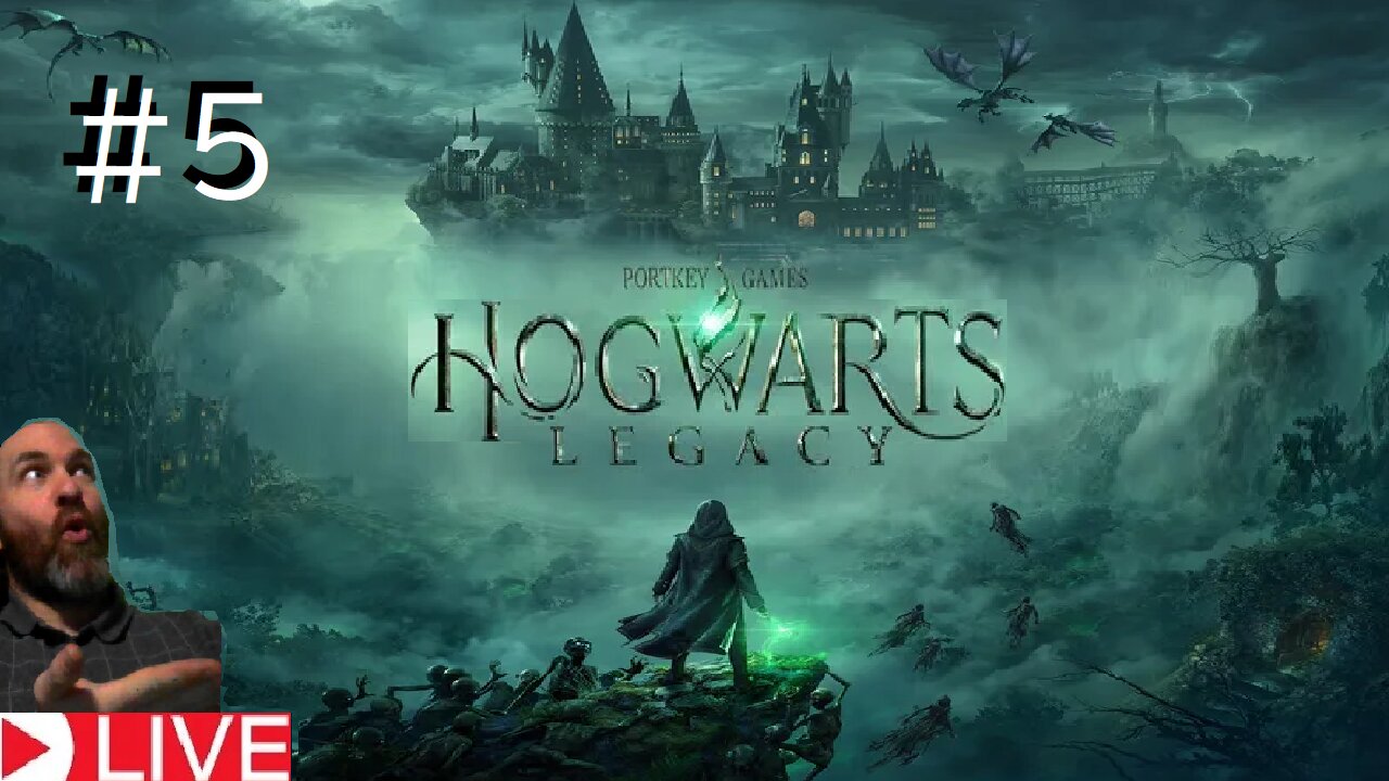 Hogwarts Legacy RPG part #5 (livestream)