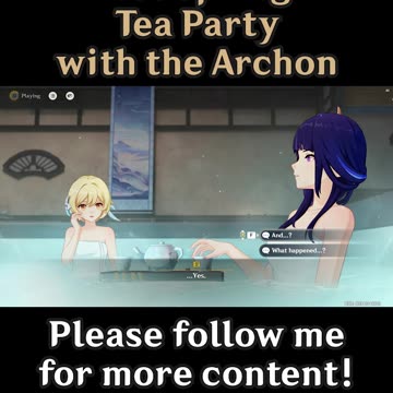 Hot Spring Tea Part with Archon 4