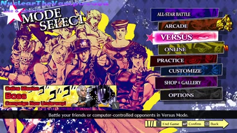 JJBA all star battle