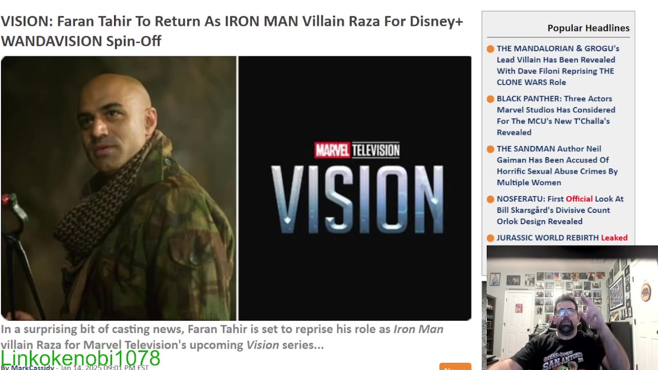 Faran Tahir Returning To The Marvel Universe In The WandaVision Spinoff Series.......WHAT