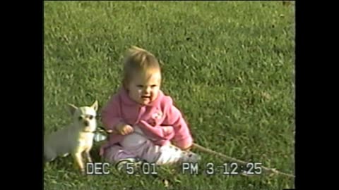 Brynn Plays With Puppy