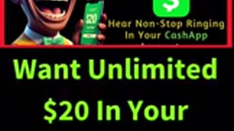 Get Unlimited $20.00 Directly To Your CashApp No Limit