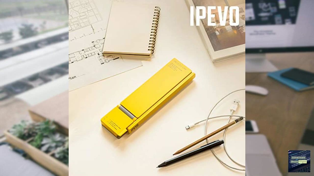 IPEVO DO-CAM Creator's Edition Portable & Compact Ultra HD 8MP USB Camera