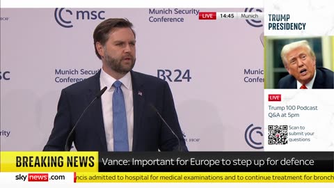 ⚡️ JD Vance Blasts Europe's Communist Totalitarians to Their Faces!