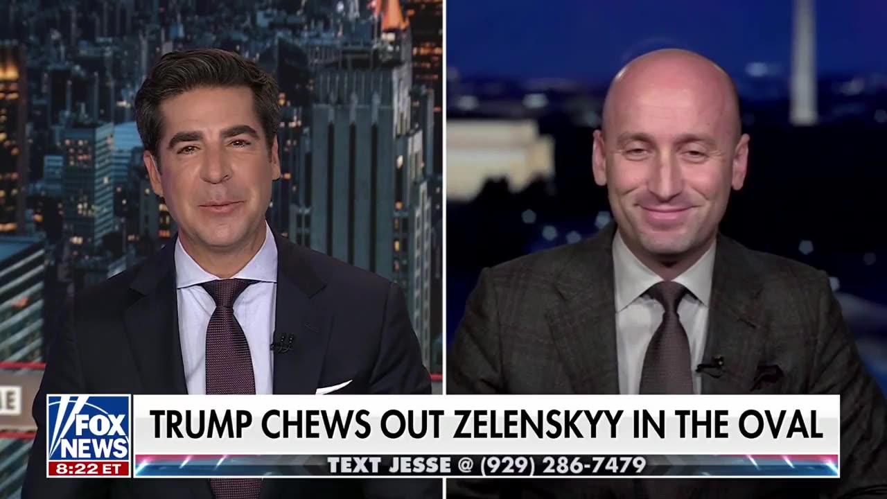 WATCH: Stephen Miller’s Masterclass – Trump Puts Zelenskyy in His Place!