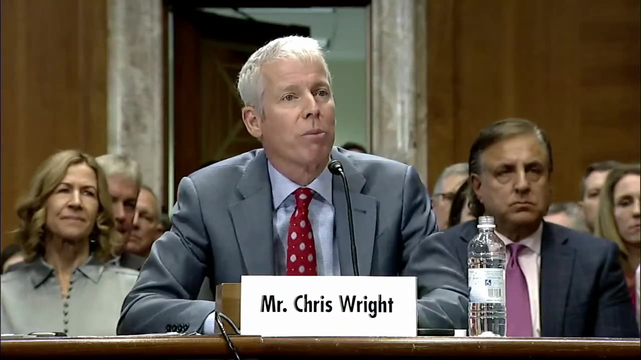 Chris Wright testifies before Senate at confirmation hearing for energy secretary - January 15, 2025