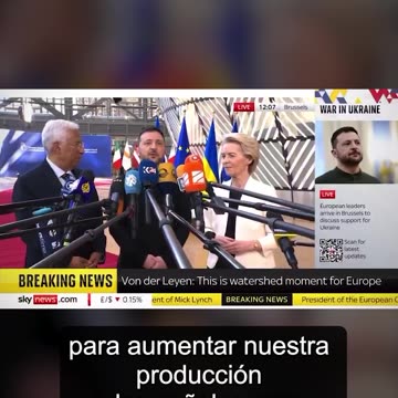 Zelensky thanks Europe for pushing the war and standing against any negotiations