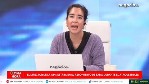 ÚLTIMA HORA | El director de la OMS estaba en el aeropuerto de Saná durante el ataque israelí