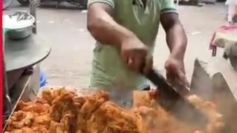 Insane shawarma cooking